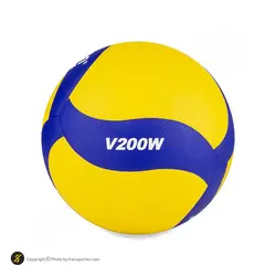 توپ والیبال مولدن اسپرتز V200W BRS | زرد/سرمه ای | پهلوان شاپ
