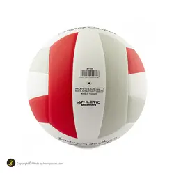 توپ والیبال مولتن پاکستانی ATH 005 | قرمز/طوسی | پهلوان شاپ