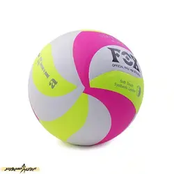 توپ والیبال فاکس FOX SD-V8000 DST | صورتی/فسفری | پهلوان شاپ
