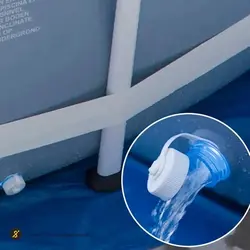 استخر غیربادی اینتکس پیش ساخته فریم دار 26710 INX | طوسی | پهلوان شاپ