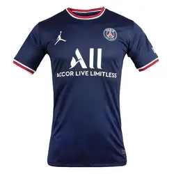 پیراهن فوتبال اول پاری سن ژرمن نایک ایرجردن 22-2021 AKS | سرمه ای | پهلوان شاپ