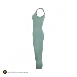 تاپ سارافون ورزشی زنانه کبریتی بلند NZD | سبز | پهلوان شاپ