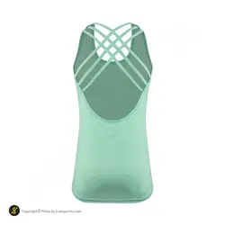 تاپ ورزشی زنانه طرح نایک پشت بندی یونیک اسپرت NZD | سبز روشن | پهلوان شاپ