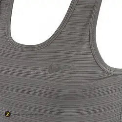 تاپ ورزشی زنانه طرح نایک پشت بندی یونیک اسپرت NZD | طوسی | پهلوان شاپ