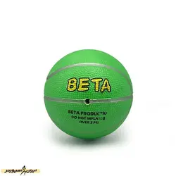 توپ آموزشی بسکتبال مینی طرح دار بتا DST | سبز | پهلوان شاپ