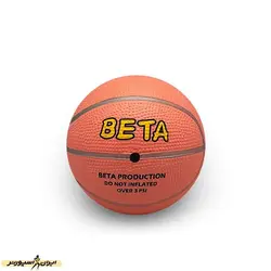 توپ آموزشی بسکتبال مینی طرح دار بتا DST | صورتی | پهلوان شاپ