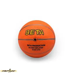 توپ آموزشی بسکتبال مینی طرح دار بتا DST | نارنجی | پهلوان شاپ