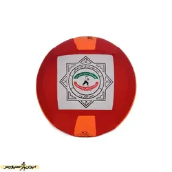 توپ آموزشی داژبال وسطی WADBC DST | قرمز/نارنجی | پهلوان شاپ