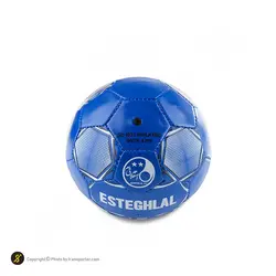 توپ آموزشی فوتبال مینی استقلال DST هواداری | آبی | پهلوان شاپ