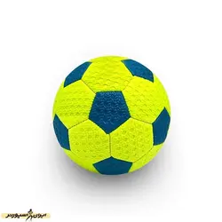 توپ آموزشی فوتبال مینی لیزری DST | فسفری/آبی | پهلوان شاپ