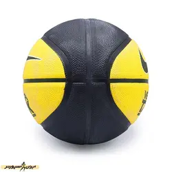 توپ بسکتبال طرح نایک ورساتک DST | مشکی/زرد | پهلوان شاپ