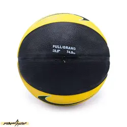 توپ بسکتبال طرح نایک ورساتک DST | مشکی/زرد | پهلوان شاپ