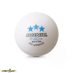 توپ پینگ پنگ دونیک 3 ستاره ABS بسته 3 عددی HGH | بدون رنگ | پهلوان شاپ