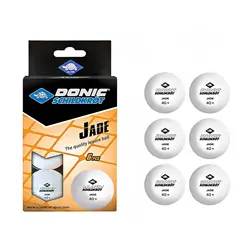 توپ پینگ پنگ دونیک شیلدکروت 40+ JADE بسته 6 عددی OLK | سفید | پهلوان شاپ