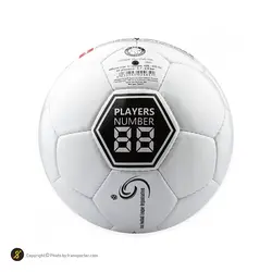 توپ فوتبال دربی استار پاکستانی طرح لیگ برتر BRS ATH | سفید | پهلوان شاپ