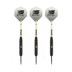 تیر دارت یدک سوزنی سان فلکس 07 استیل 23گرمی بسته 3 عددی SHY | مشکی/سفید | پهلوان شاپ