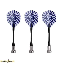 تیر دارت یدک مگنتی MGN01 بسته 6 عددی HRO | مشکی/آبی | پهلوان شاپ