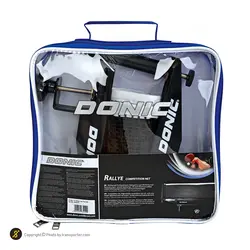 تور و گیره میز پینگ پنگ دونیک رالی OLK | مشکی/سفید | پهلوان شاپ