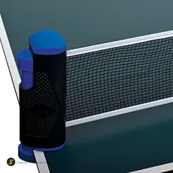 تور و گیره میز پینگ پنگ دونیک شیلدکروت FLEX-NET OLK | مشکی/آبی | پهلوان شاپ