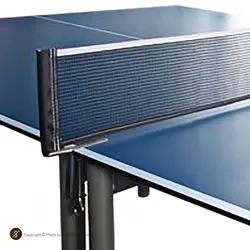 تور و گیره میز پینگ پنگ دونیک شیلدکروت پارکی کلاسیک OLK | مشکی/سفید | پهلوان شاپ