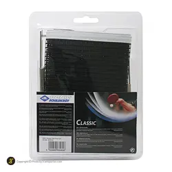 تور و گیره میز پینگ پنگ دونیک شیلدکروت پارکی کلاسیک OLK | مشکی/سفید | پهلوان شاپ