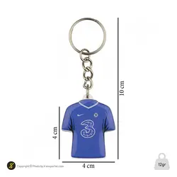 جاکلیدی هواداری فوتبال باشگاهی دورو MGH | آبی/سفید | پهلوان شاپ