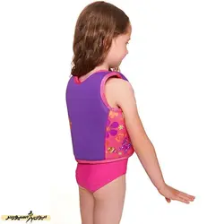 جلیقه شنا بچه گانه زاگز Swim Jacket HMK | بنفش/نارنجی | پهلوان شاپ