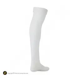 جوراب فوتبال ساق بلند آلشپرت ALA MUH1049-002 | سفید/سبز | پهلوان شاپ