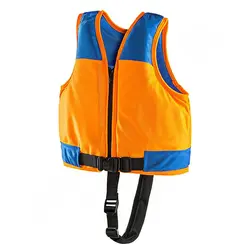 جلیقه شنا بچه گانه فشی HMK SIMA - 8363 | نارنجی/آبی | پهلوان شاپ