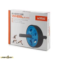 چرخ شکم بدنسازی دوبل لایوآپ LS3160B MDM | آبی/طوسی | پهلوان شاپ