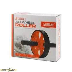 چرخ شکم بدنسازی لایوآپ LS3372 MDM | نارنجی/مشکی | پهلوان شاپ