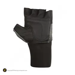 دستکش بدنسازی LORDEX GERMANY MDM | مشکی/طوسی | پهلوان شاپ