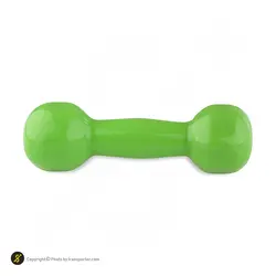 دمبل بدنسازی ایروبیک بانوان روکش دار تکی 1.5 کیلویی MDM | سبز | پهلوان شاپ