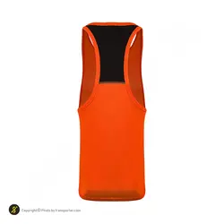 ست رکابی شلوارک مردانه بدنسازی پرشین گلف 02 CHG | نارنجی/مشکی | پهلوان شاپ