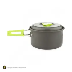 ست ظروف کوهنوردی اسنوهاک یک نفره SN-T222 ABS | طوسی/سبز | پهلوان شاپ