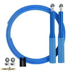 طناب سرعتی بدنسازی کراس فیت گلدن استار 1-730 BRS | آبی | پهلوان شاپ