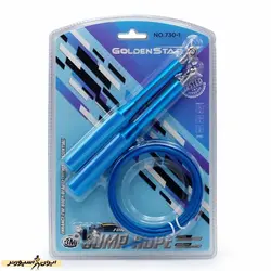 طناب سرعتی بدنسازی کراس فیت گلدن استار 1-730 BRS | آبی | پهلوان شاپ