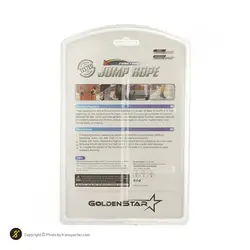 طناب ورزشی بدنسازی جامپ روپ J637 BRS | مشکی/سفید | پهلوان شاپ