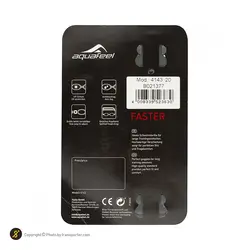 عینک شنا HMK Aquafeel - FASTER - 4143 | مشکی/قرمز | پهلوان شاپ