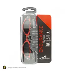 عینک شنا HMK Aquafeel - ENDURANCE POLARIZED - 41018 | مشکی/قرمز | پهلوان شاپ