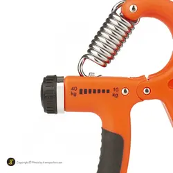 فنر تقویت مچ دست بدنسازی گلدن استار GS-W666 BRS | نارنجی/مشکی | پهلوان شاپ