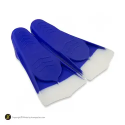 فین شنا قدرتی پشت بسته Colonsa HMK | آبی/طوسی | پهلوان شاپ