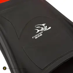 فین شنا قدرتی پشت بسته Colonsa HMK | مشکی/قرمز | پهلوان شاپ