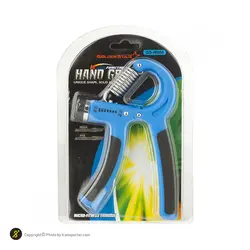 فنر تقویت مچ دست بدنسازی گلدن استار GS-W666 BRS | آبی/ مشکی | پهلوان شاپ