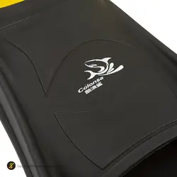 فین شنا قدرتی پشت بسته Colonsa HMK | مشکی/زرد | پهلوان شاپ