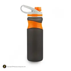 قمقمه ورزشی 700 سی سی طرح یون YY-757 ATH | مشکی/نارنجی | پهلوان شاپ