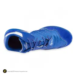 کفش فوتسال یوز Athleta YOZ | آبی/سفید | پهلوان شاپ