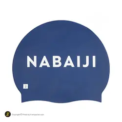 کلاه شنا نابایجی سیلیکونی 4515328-HMK | سرمه ای | پهلوان شاپ