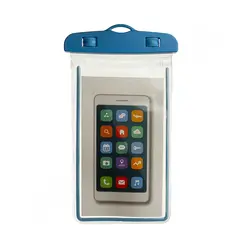 کیف ضد آب موبایل شنا فشی HMK 8509 | آبی | پهلوان شاپ