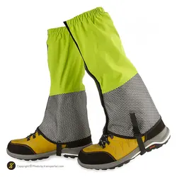 گتر کوهنوردی اسنوهاک جفتی طرح لونه زنبوری ABS | فسفری/طوسی | پهلوان شاپ